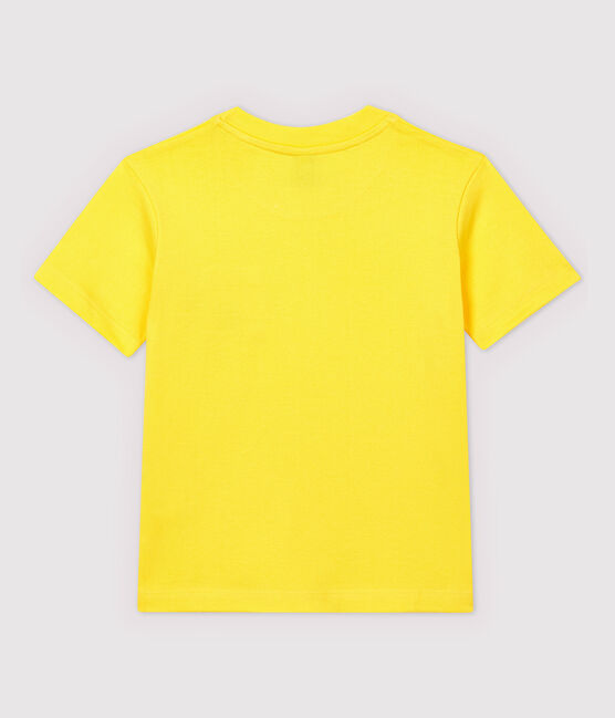 Kurzärmeliges Kinder-T-Shirt aus Jersey für Jungen gelb RAIPONCE