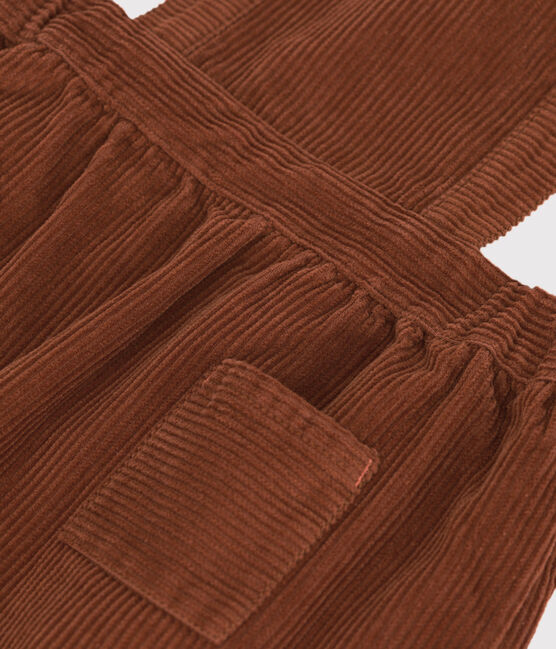 Ärmelloses Babykleid aus Nicki braun CINA