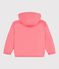 Kinder-Jacke aus einfarbigem PU rosa FLAMAND
