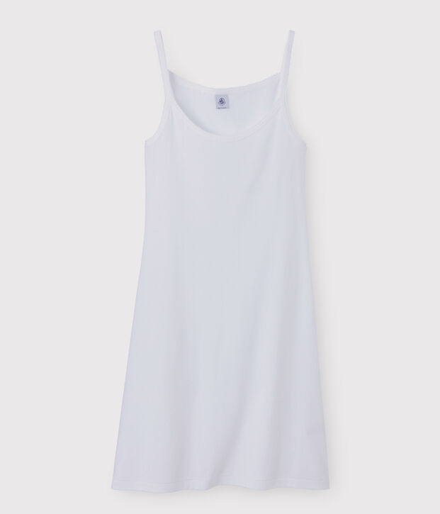 Damen-Tr&auml;gerkleid weiss