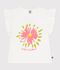 Kurz&auml;rmeliges Kinder T-Shirt aus Baumwolle weiss
