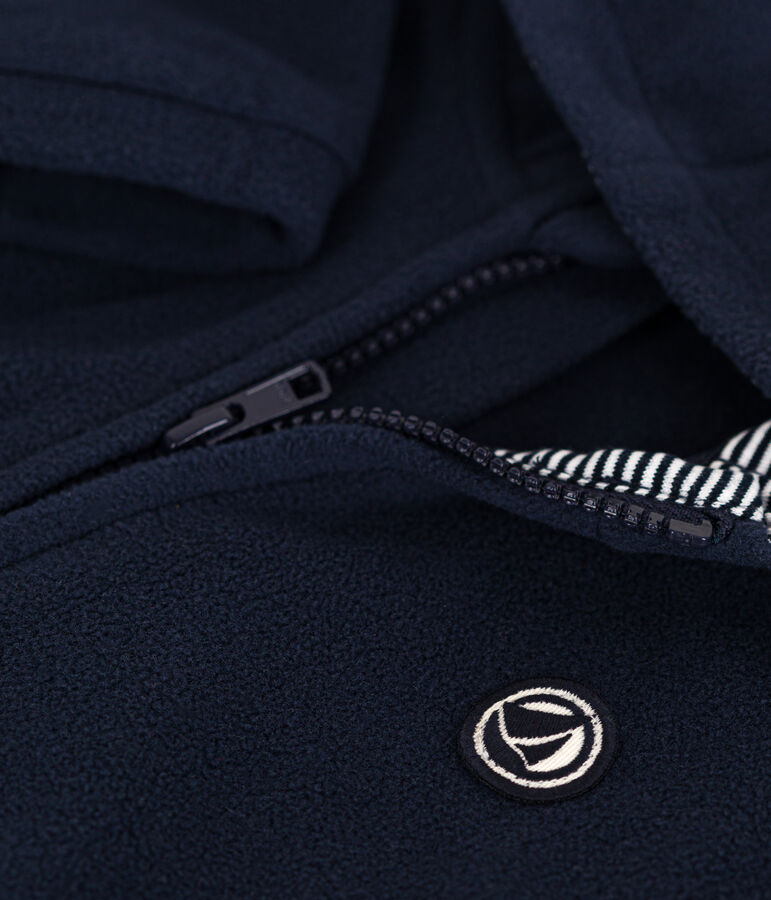 Baby-Sweatshirt aus Polar-Fleece blau