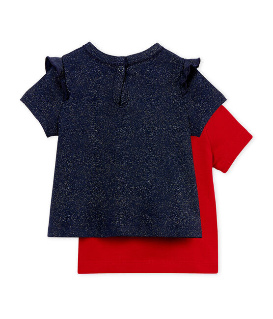 Kurzärmelige baby-t-shirt mädchen variante 1