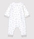 Langer Baby-Overall aus Bio-Baumwolle mit Murmeltier-Muster