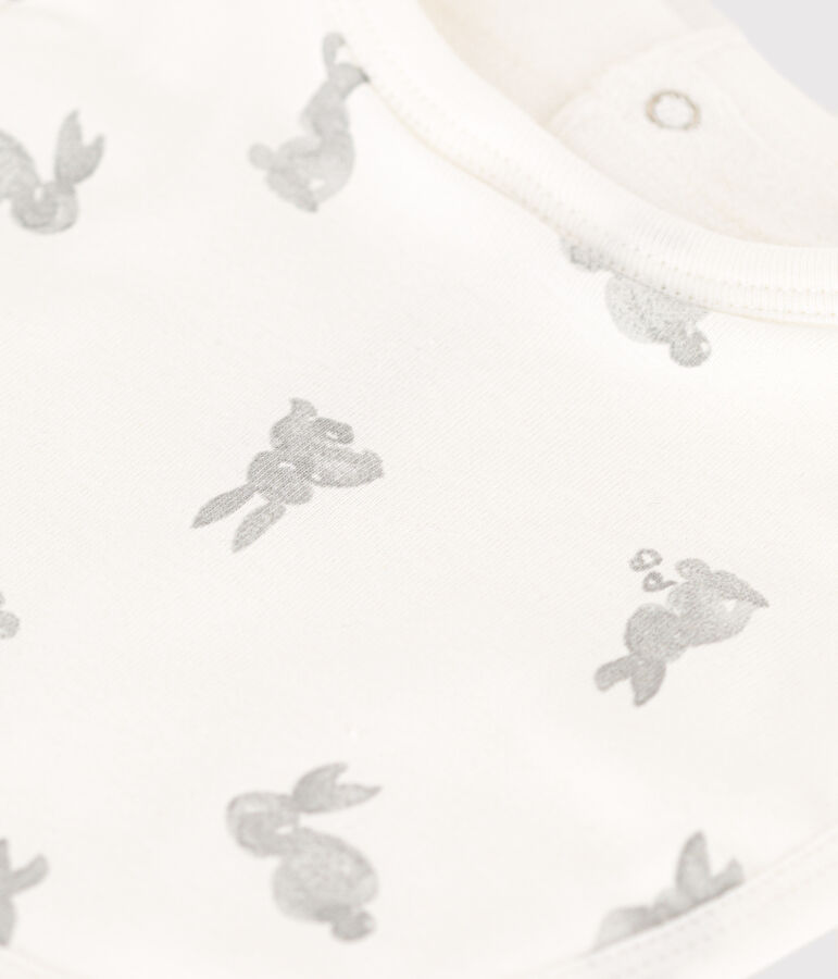 Baby-L&auml;tzchen weiss/grau