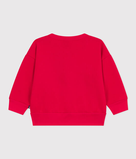 Baby-Sweatshirt aus Molton rot CORRIDA