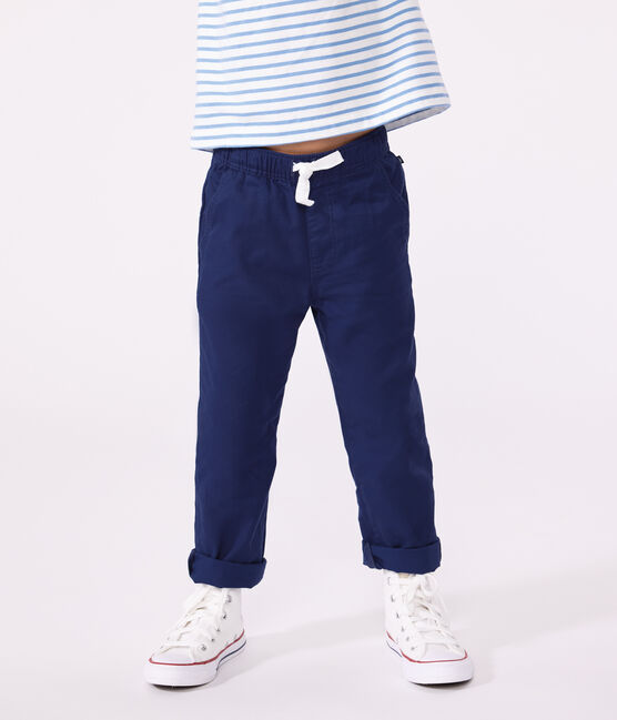 Kinder-Hose aus Baumwolle blau MEDIEVAL