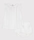 Kurzärmeliges Baby-Kleid mit Bloomers für Mädchen