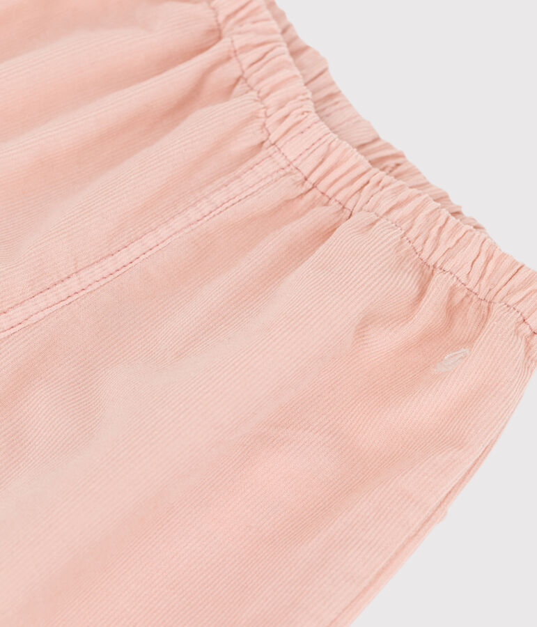 Babyhose aus Feincord rosa SALINE