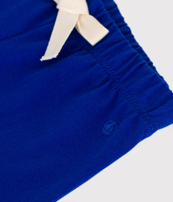 Baby-Shorts aus leichtem Jerseystoff blau SURF
