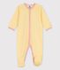 Gestreifter Baby-Strampler aus Bio-Baumwolle