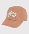 Besticktes Kinder-Cap rosa PAPAYE