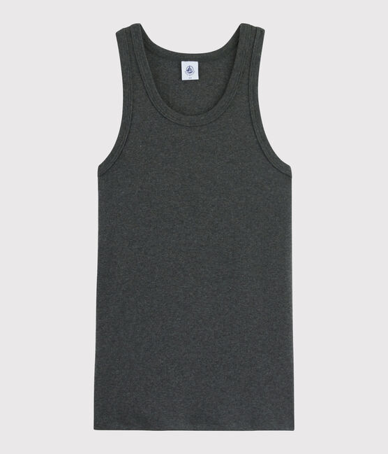 Tanktop aus Baumwolle für Damen grau CITY CHINE