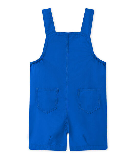 Kurze Baby-Jungen-Latzhose blau PERSE