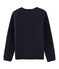 Kinder-Pullover Mädchen blau SMOKING/weiss MULTICO