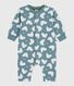 Langer Baby-Overall aus Baumwolle mit Eisbär-Motiv