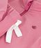 Baby-Set Sweatshirt und Hose aus einfarbiger Baumwolle rosa