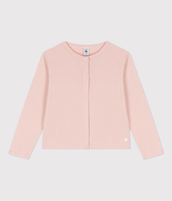 Kinder-Cardigan aus Baumwolle für Mädchen rosa SALINE