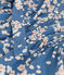 Ärmelloses Kinder-Kleid aus Popeline mit Blumenmuster für Mädchen blau BEACH/ MULTICO