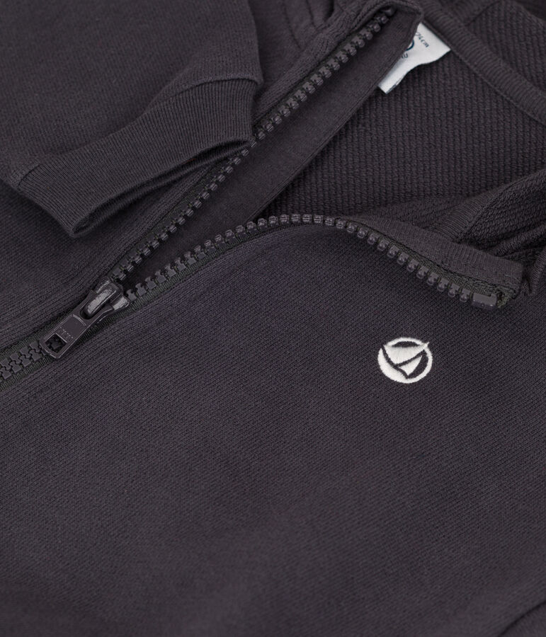 Baby-Kapuzensweatshirt grau