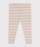 Baby-Leggings aus Baumwolle weiss AVALANCHE/ MULTICO