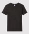 T-Shirt L’ICONIQUE mit rundem Ausschnitt aus Bio-Baumwolle für Damen grau CITY CHINE