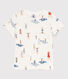 Kurzärmeliges bedrucktes Kinder-T-Shirt für Mädchen