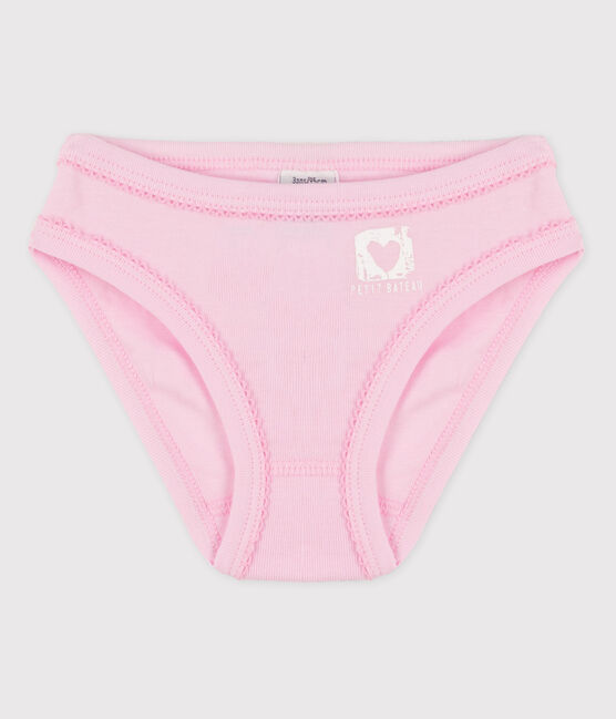 Baumwoll-Slips für Mädchen rosa DOLL