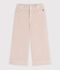 Kinder Wide Leg-Hose aus Feincord GESSO