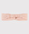Rosa Haarband aus Musselin rosa SALINE