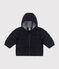 Baby-Anorak mit Fleece-Futter blau