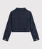 Kinder-Jeansjacke für Mädchen blau DENIM BLEU FONCE