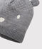 Baby-Strickmütze. grau SUBWAY CHINE