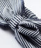 Baby-Haarband aus Bio-Baumwolle mit Marinestreifen blau SMOKING/weiss MARSHMALLOW