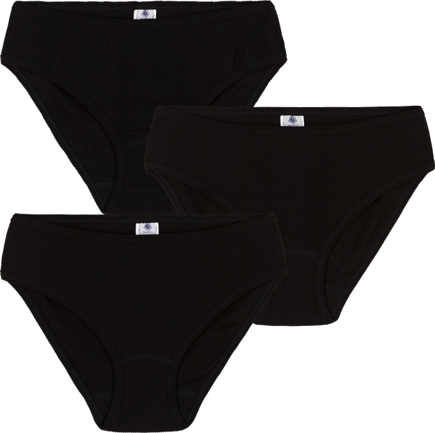 Lot de 3 culottes  en coton vielfarbig