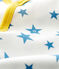 Baby-Strampler ohne Füße aus Rippstrick für Jungen weiss MARSHMALLOW/blau ALASKA