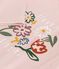 Langärmeliges Kinder-T-Shirt aus Rippstrick für Mädchen rosa SALINE