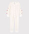 Onesie aus Bio-Baumwolle mit "Super Hero"-Motiv für Mädchen weiss MARSHMALLOW/rot TERKUIT