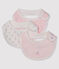 3er-Set Baby-Lätzchen aus Rippstrick variante 1