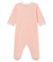 Baby-Strampler in Rippstrick für Mädchen rosa ROSAKO/weiss MARSHMALLOW