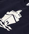 Kurzärmeliges Baby-T-Shirt aus Jersey mit Motiv blau SMOKING