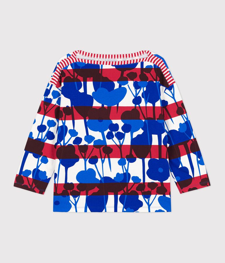 Matrosenshirt in einer Hy&egrave;res-Neuauflage f&uuml;r Damen weiss LAIT/weiss MULTICO