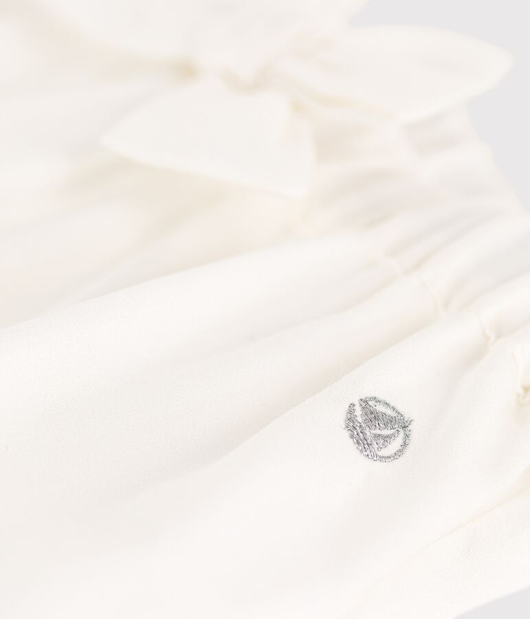 3er-Set Slips aus Baumwolle und Elastan mit Blumenmuster f&uuml;r M&auml;dchen weiss/vielfarbig