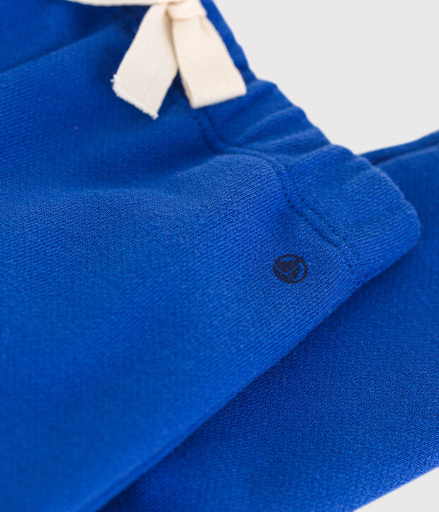 Baby-Hose aus Molton blau