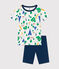 Kurzer Kinderpyjama aus Baumwolle mit Paris-Printmotiv INCOGNITO/ MULTICO
