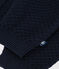 Baby-Cardigan aus Baumwollstrick blau SMOKING