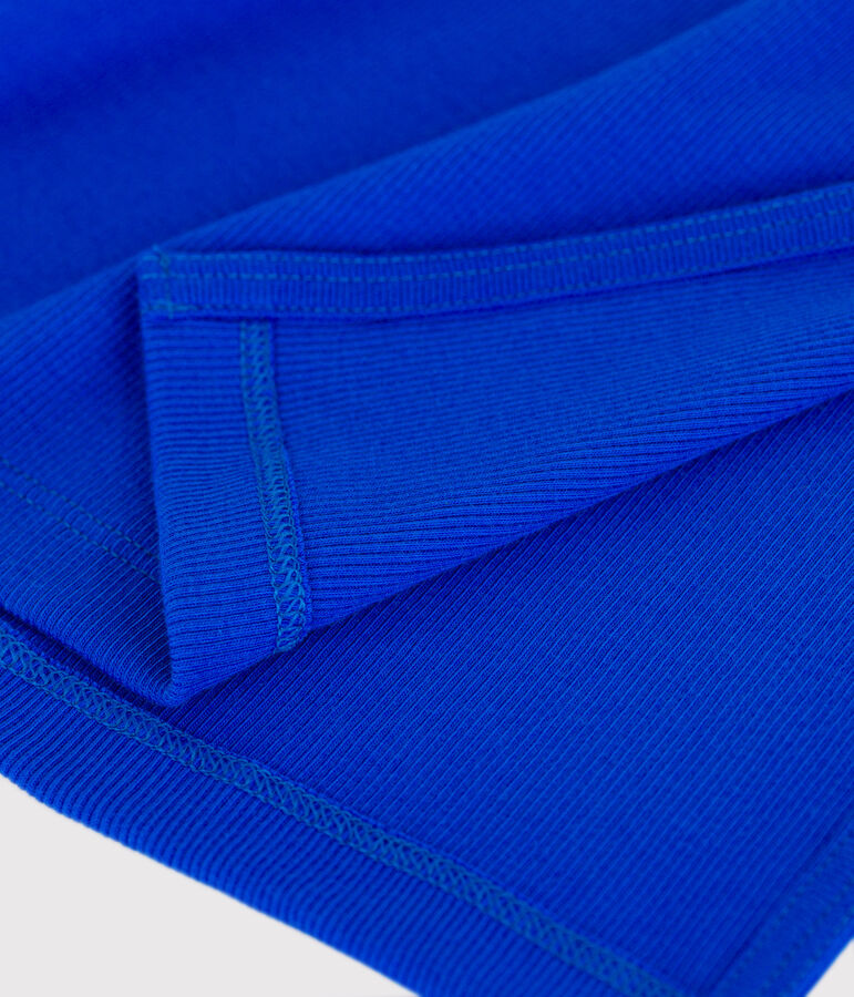 Damen Tanktop-Kleid in Midil&auml;nge aus Baumwolle blau