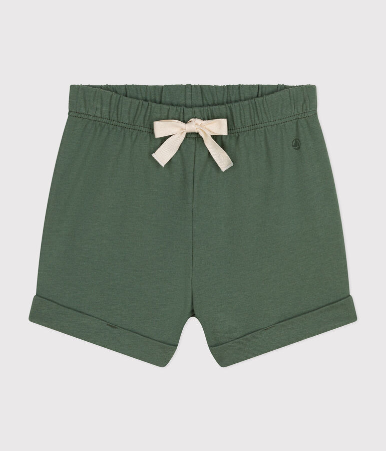 Baby-Shorts aus leichtem Jerseystoff gr&uuml;n
