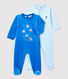 2er-Set Baby-Strampler aus Velours