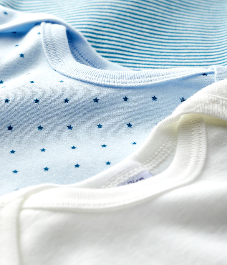 3er-Set lang&auml;rmlige Baby-Bodys f&uuml;r Jungen variante 1